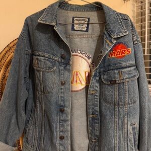 Lee Denim Jacket with Mars embroidered